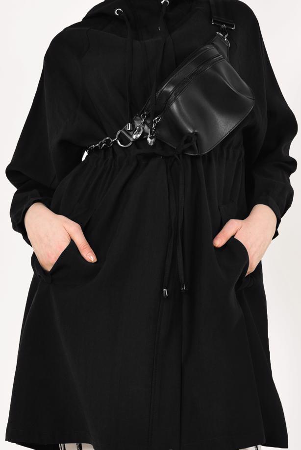 Vêtements hijab  VOLUMINOUS HOODED TRENCH-COAT 1982  - TRENDTESETTÜR
