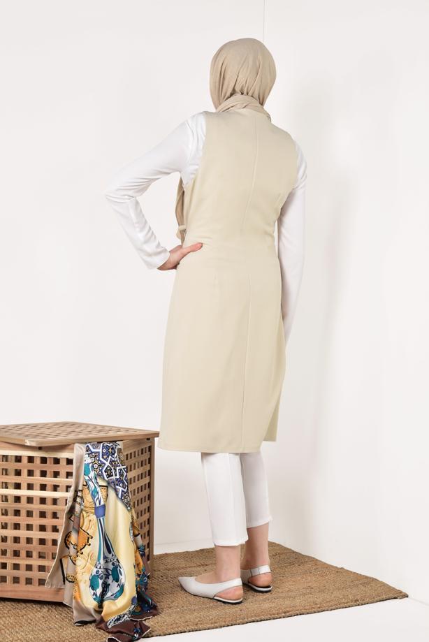 Vêtements hijab  EMBROIDERED VEST 175610  - TRENDTESETTÜR
