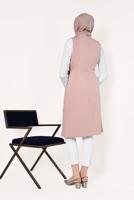 Vêtements hijab POUDRE GILET BRODÉ 175610 