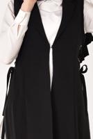 Vêtements hijab NOIR GILET NOUÉE 865610 