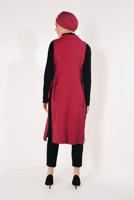 Vêtements hijab ROUGE GILET NOUÉE 865610 