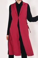 Vêtements hijab ROUGE GILET NOUÉE 865610 