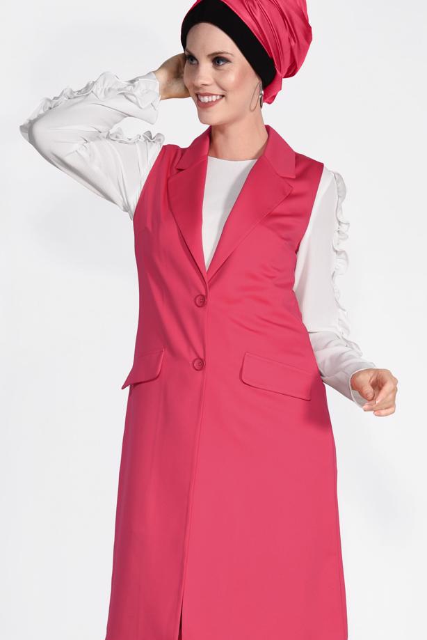 Vêtements hijab CORAIL GILET À BOUTONNÉ 4332  - TRENDTESETTÜR