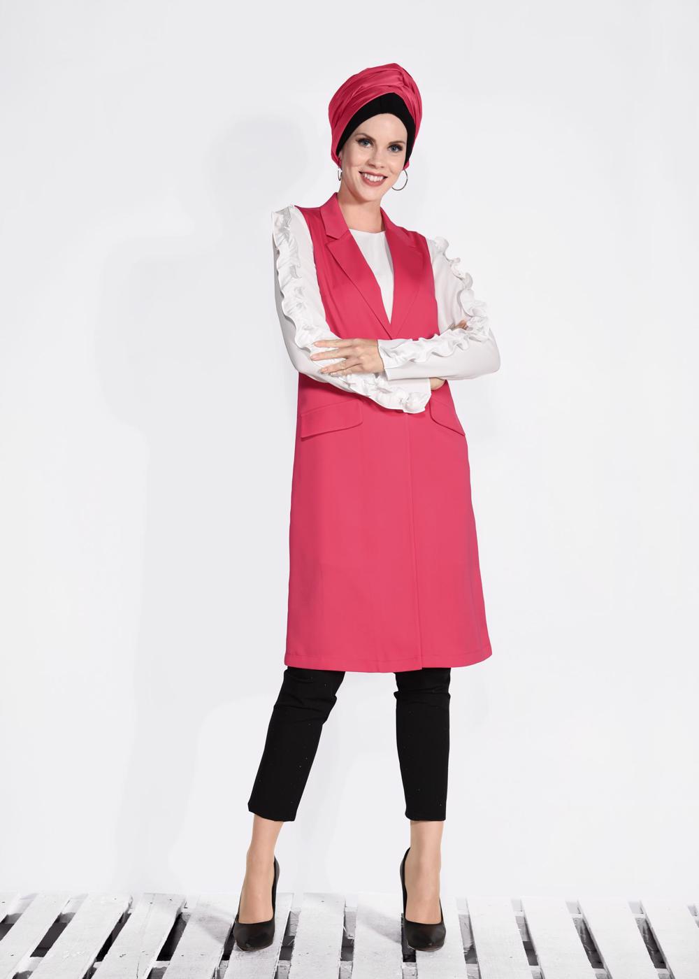 Vêtements hijab CORAIL GILET À BOUTONNÉ 4332 