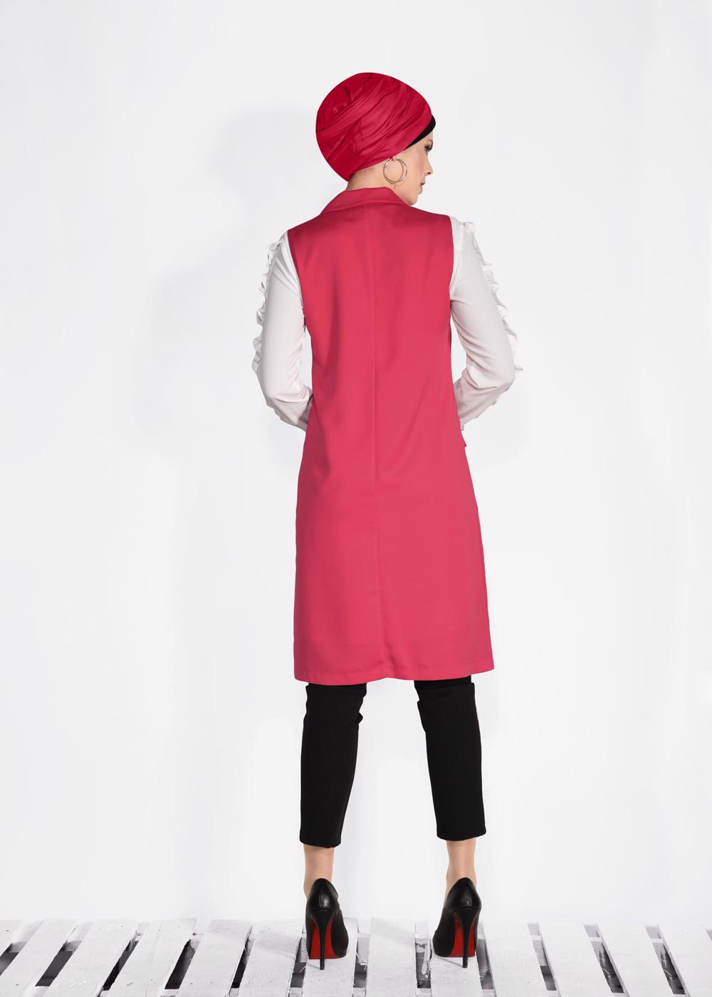 Vêtements hijab CORAIL GILET À BOUTONNÉ 4332 