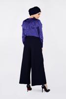 Vêtements hijab POURPRE ALVINA BLOUSE RUCHÉE 4202