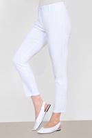 Tesettür giyim BEYAZ ALVİNA KLASİK KESİM PANTOLON 7554