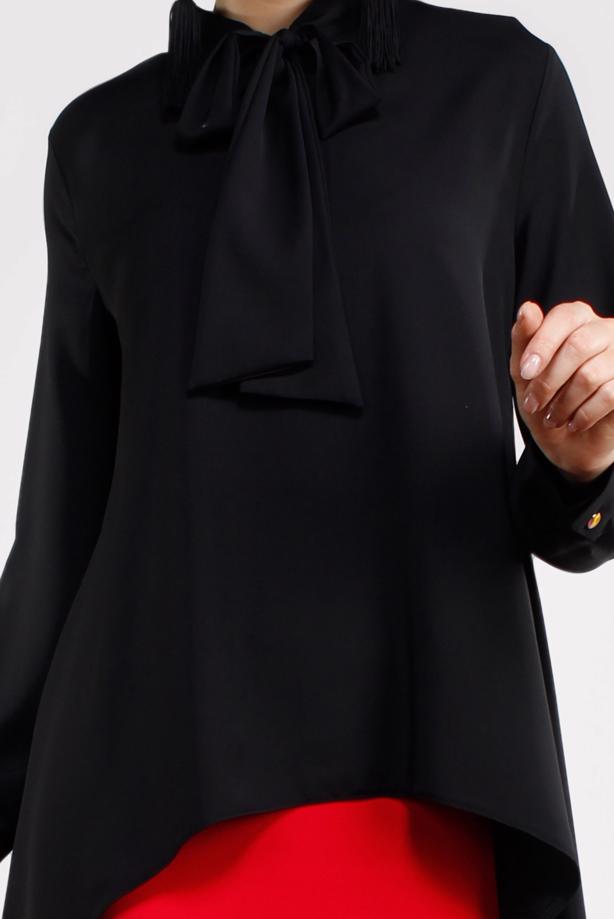 Vêtements hijab  TIE-NECK TOP 3496  - TRENDTESETTÜR