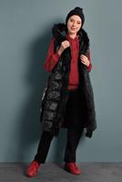 Tesettür giyim KIRMIZI PAMUKLU KAPÜŞONLU SWEAT 0182