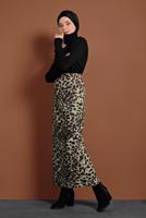 Tesettür giyim SİYAH BOĞAZLI TRİKO KAZAK 4306