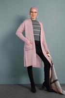 Hijab clothing POWDER KNIT CARDIGAN 0005 