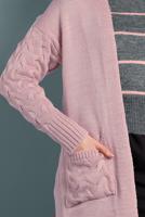 Hijab clothing POWDER KNIT CARDIGAN 0005 