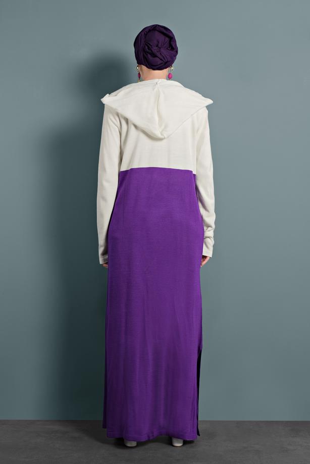 Vêtements hijab  CARDIGAN WITH SLITS 0921 - TRENDTESETTÜR