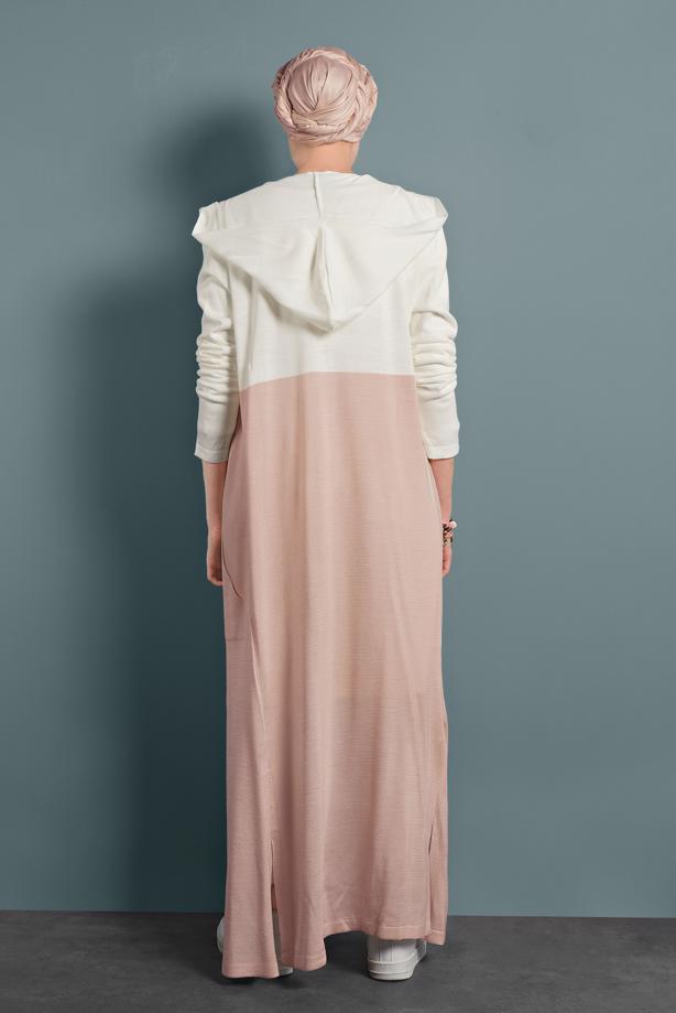 Vêtements hijab  CARDIGAN WITH SLITS 0921 - TRENDTESETTÜR