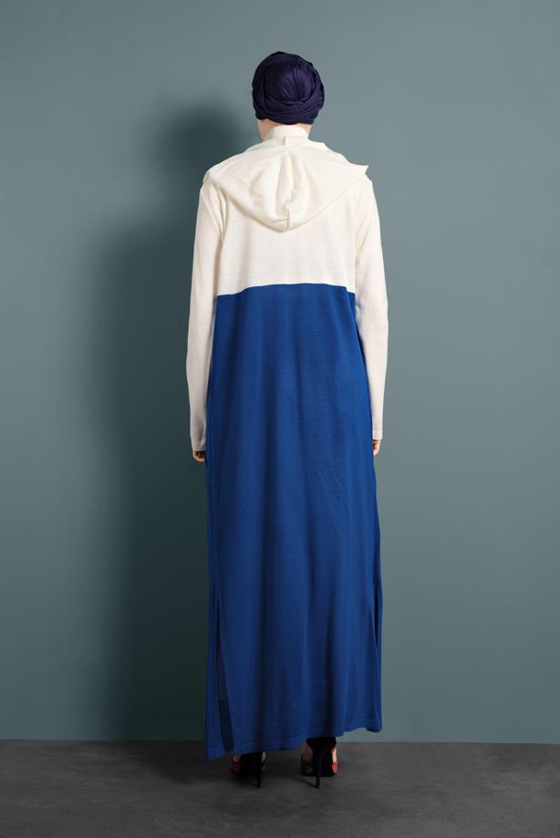 Vêtements hijab  CARDIGAN WITH SLITS 0921 - TRENDTESETTÜR