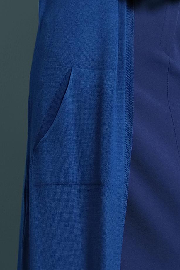 Vêtements hijab  CARDIGAN WITH SLITS 0921 - TRENDTESETTÜR