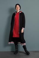 Vêtements hijab NOIR VESTE SPORT À ZIPPÉ 1100