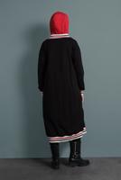 Vêtements hijab NOIR VESTE SPORT À ZIPPÉ 1100