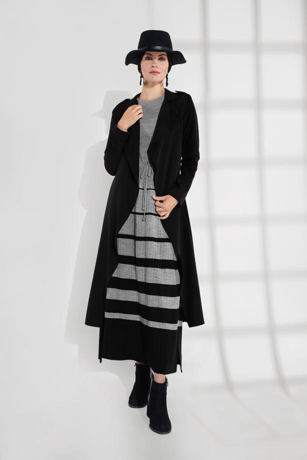 Vêtements hijab  BELTED TRENCH-COAT 2007 - TRENDTESETTÜR