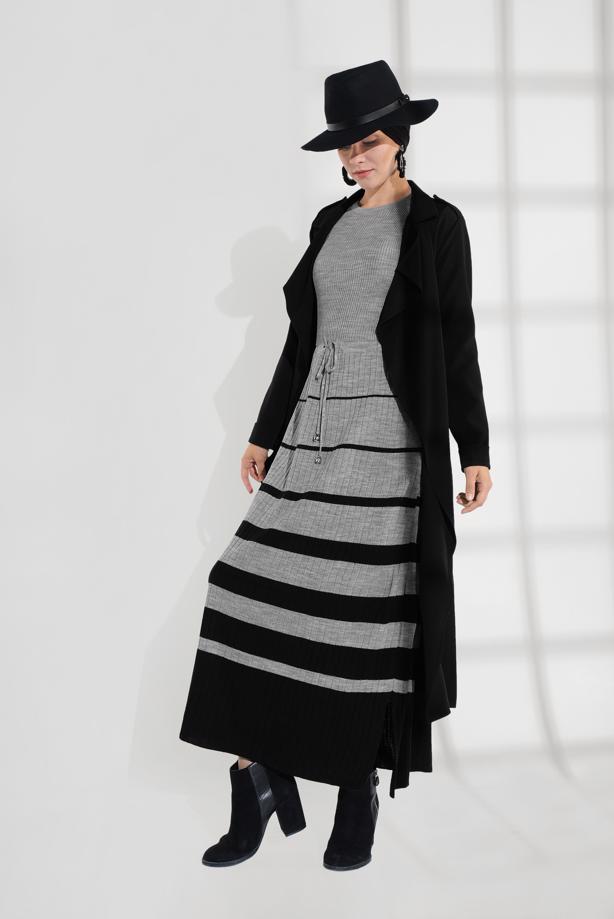 Vêtements hijab  BELTED TRENCH-COAT 2007 - TRENDTESETTÜR