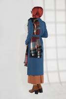 Vêtements hijab VERT VESTE AVEC CEINTURE 2007 