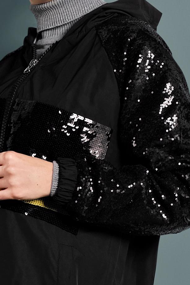 Vêtements hijab  SEQUINED TRENCH-COAT 2220  - TRENDTESETTÜR