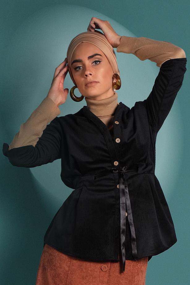 Vêtements hijab  CORDUROY JACKET 3113  - TRENDTESETTÜR