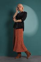 Hijab clothing BLACK CORDUROY JACKET 3113 