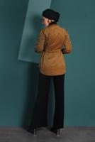 Hijab clothing BROWN CORDUROY JACKET 3113 