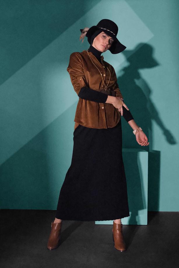 Vêtements hijab  CORDUROY JACKET 3113  - TRENDTESETTÜR