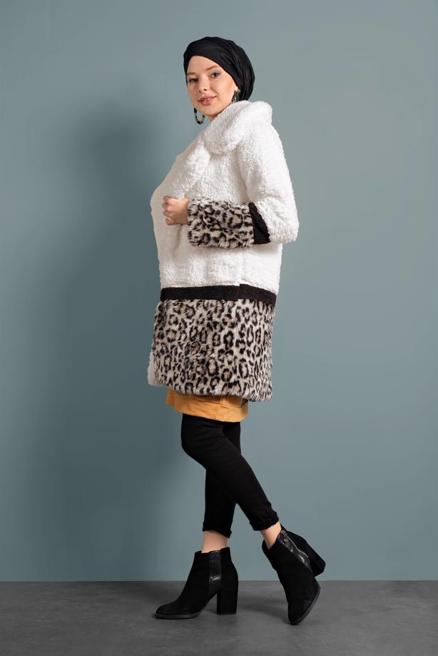 Vêtements hijab  ANIMAL PRINTED JACKET 4700  - TRENDTESETTÜR
