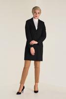 Tesettür giyim SİYAH DÜĞMELİ KLASİK CEKET 4741