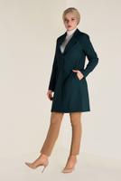 Tesettür giyim MAVİ DÜĞMELİ KLASİK CEKET 4741