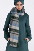 Tesettür giyim YEŞİL BOYDAN FERMUARLI GİY ÇIK 4822