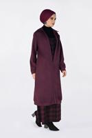 Tesettür giyim PEMBE BOYDAN FERMUARLI GİY ÇIK 4822