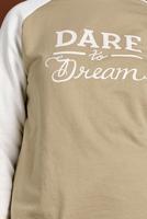 Hijab clothing BEIGE SPORT SUIT WITH TEXT 347 