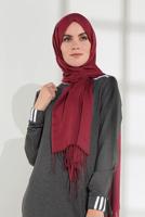 Vêtements hijab GRIS ROBE EN SPORT À RAYURES 6609 