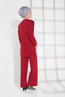 Tesettür giyim KIRMIZI PUL PAYETLİ EŞOFMAN TAKIMI 7202