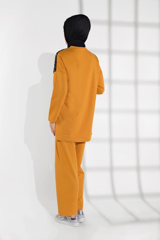 Vêtements hijab  SEQUINED TRACKSUIT 7202 - TRENDTESETTÜR