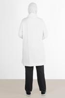 Vêtements hijab NOIR PANTALON DE SURVÊTEMENT ALVİNA COUPE DROITE 7426