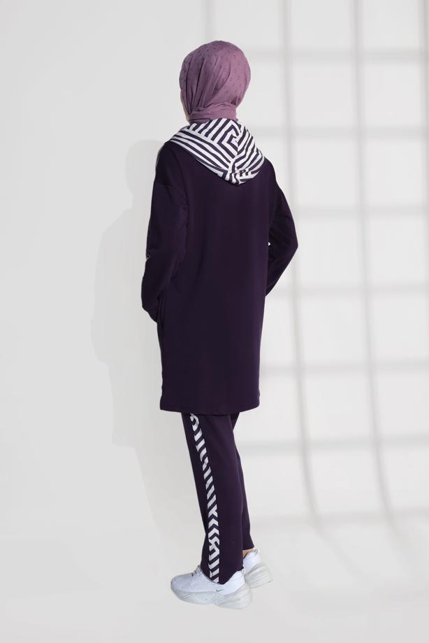 Vêtements hijab  COTTON TRACKSUIT 7809  - TRENDTESETTÜR