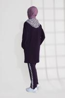 Vêtements hijab POURPRE SURVÊTEMENT EN COTON 7809