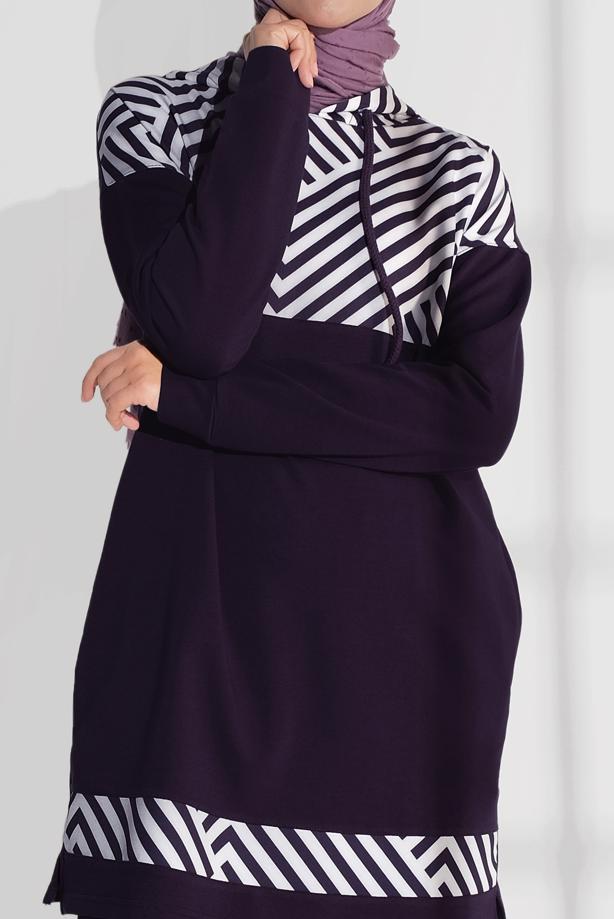 Vêtements hijab  COTTON TRACKSUIT 7809  - TRENDTESETTÜR