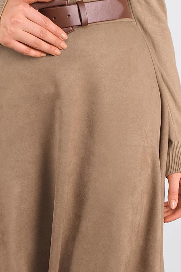 Vêtements hijab  FLOUNCE SUEDE SKIRT 1695 - TRENDTESETTÜR