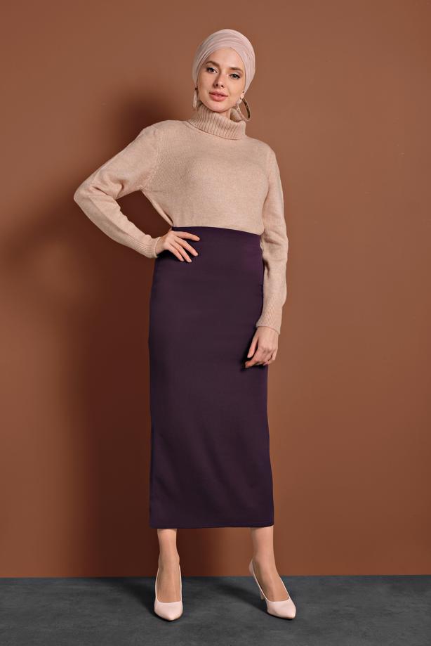 Vêtements hijab  LYCRA TUBE SKIRT 3580 - TRENDTESETTÜR