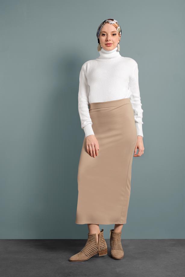Vêtements hijab  LYCRA TUBE SKIRT 3580 - TRENDTESETTÜR