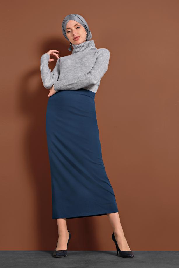 Vêtements hijab  LYCRA TUBE SKIRT 3580 - TRENDTESETTÜR