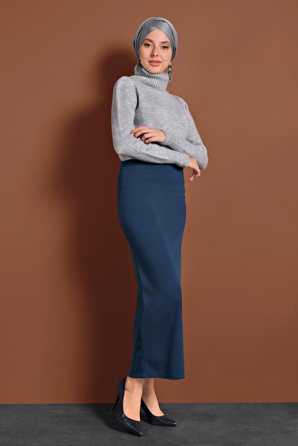 Vêtements hijab  LYCRA TUBE SKIRT 3580 - TRENDTESETTÜR