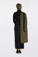 Tesettür giyim SİYAH ZİNCİR DETAYLI KALEM ETEK 6273