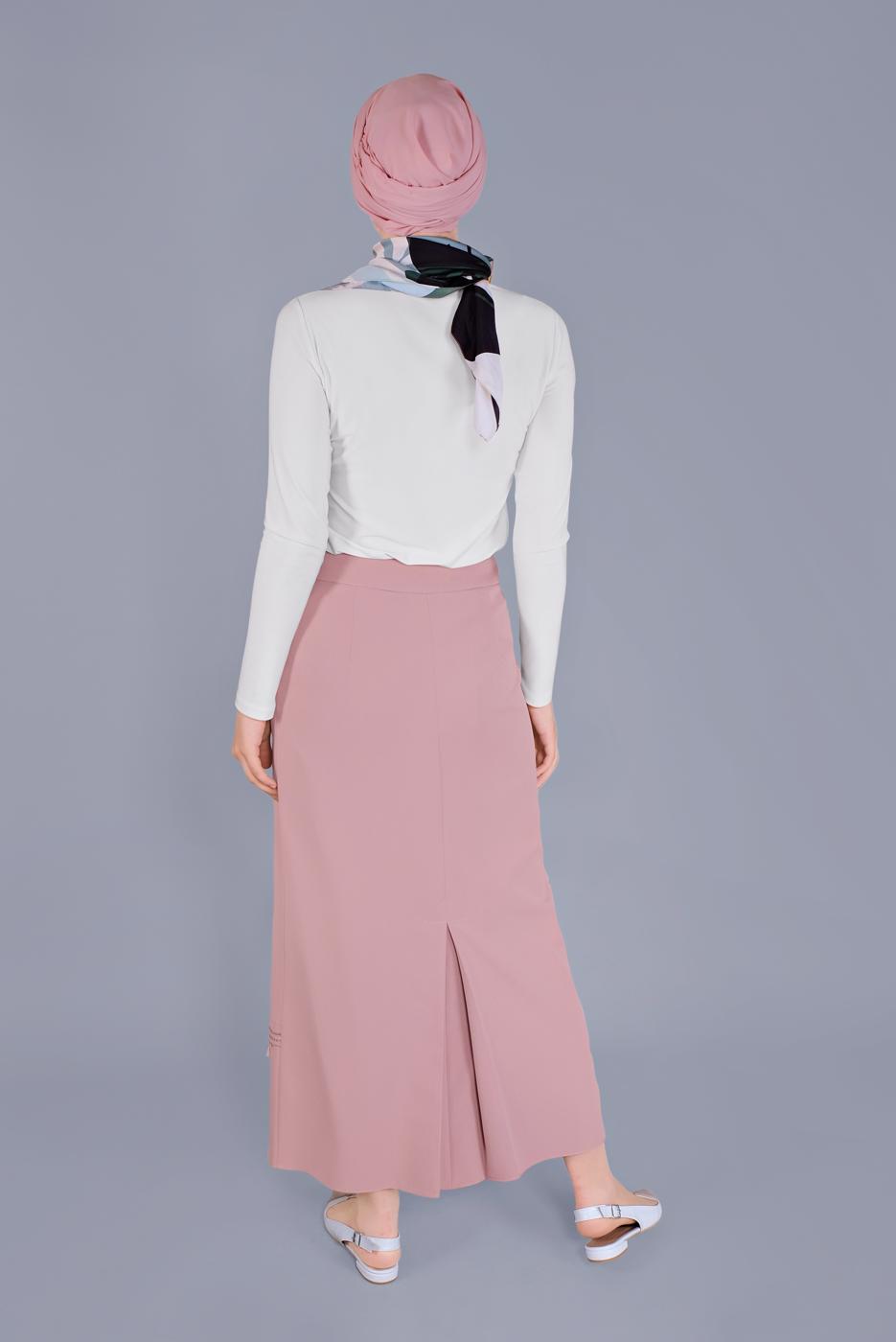 Hijab clothing POWDER ALVINA EMBROIDERED SKIRT 6381 